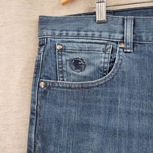 Hart Schaffner Marx Men's Jeans Size 38 HAVE BEEN HEMMED - Picture 5 of 14